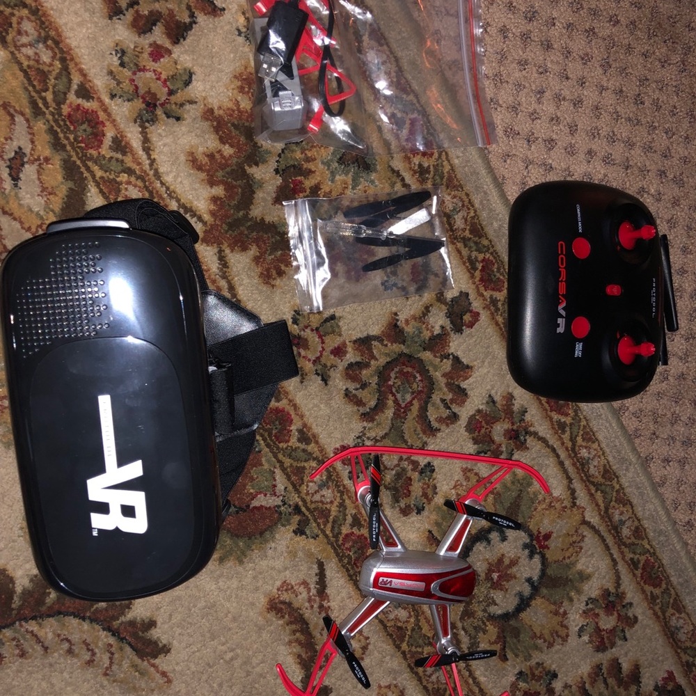Corsa Vr Drone Racer with live streaming camera.